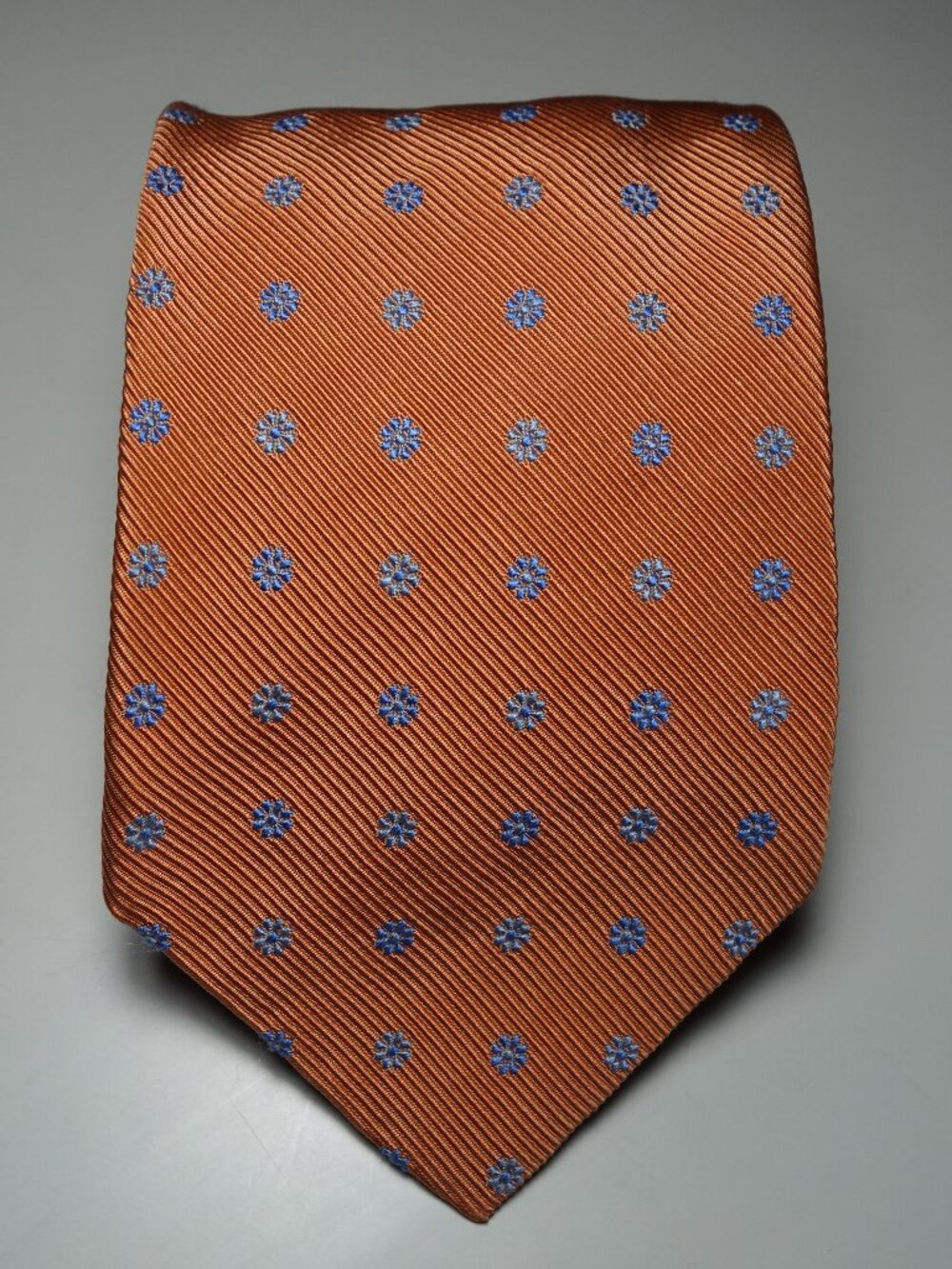 Brooks Brothers Tie Made In USA & Woven In England w/ Geometric Patterns